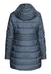 Steppjacke mit abnehmbarer Kapuze