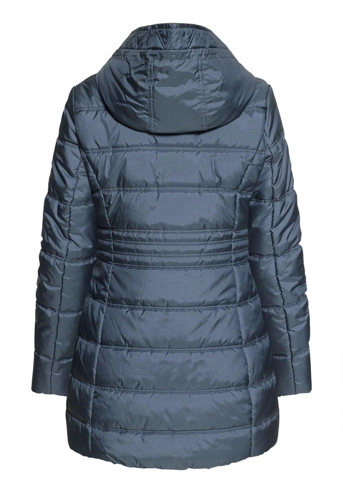 Steppjacke mit abnehmbarer Kapuze