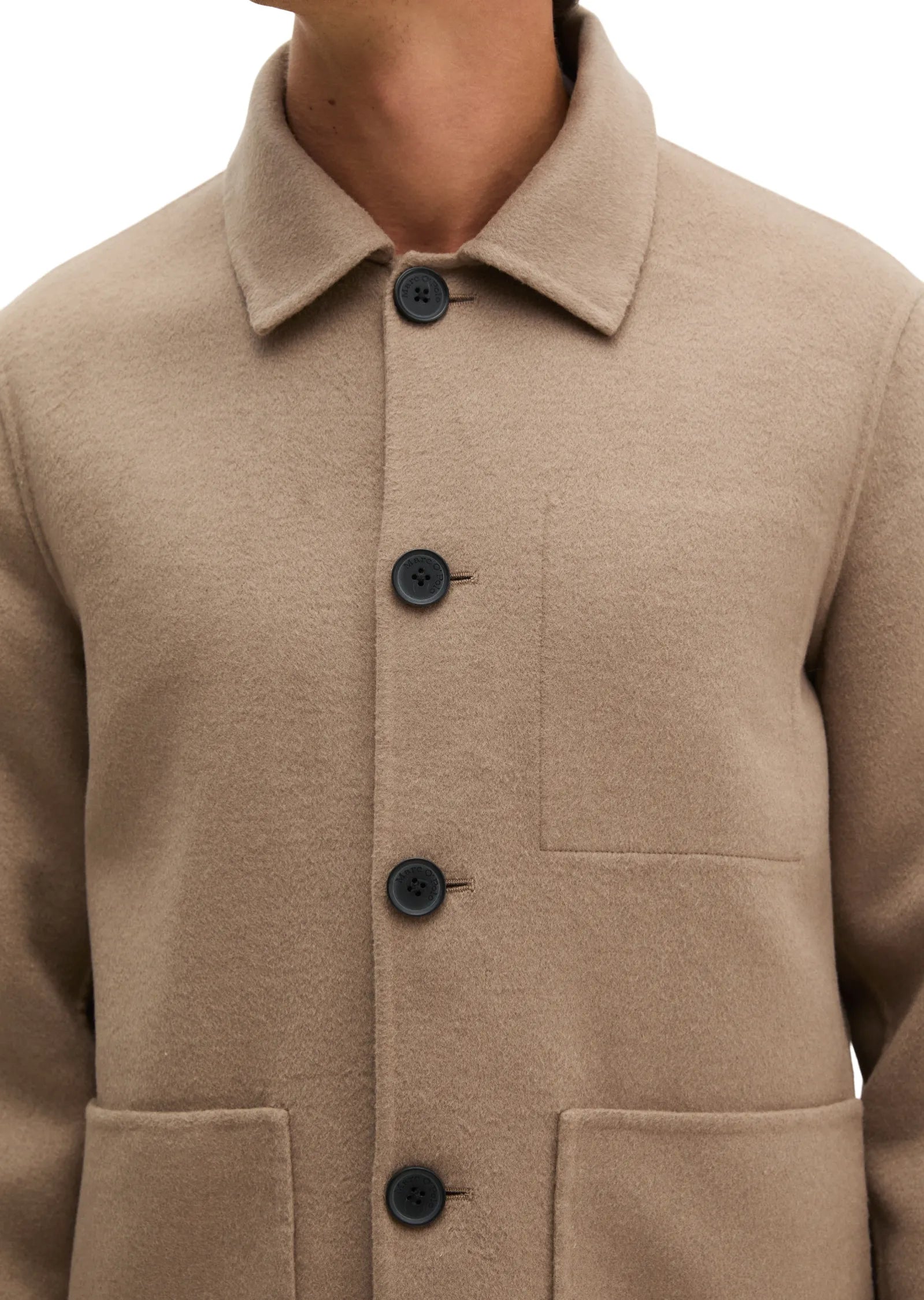 Übergangsjacke aus Wolle