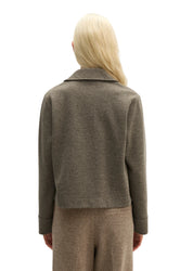 Tweedblazer cropped