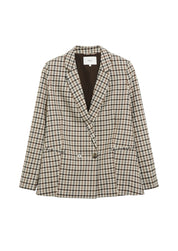 Karierter Blazer
