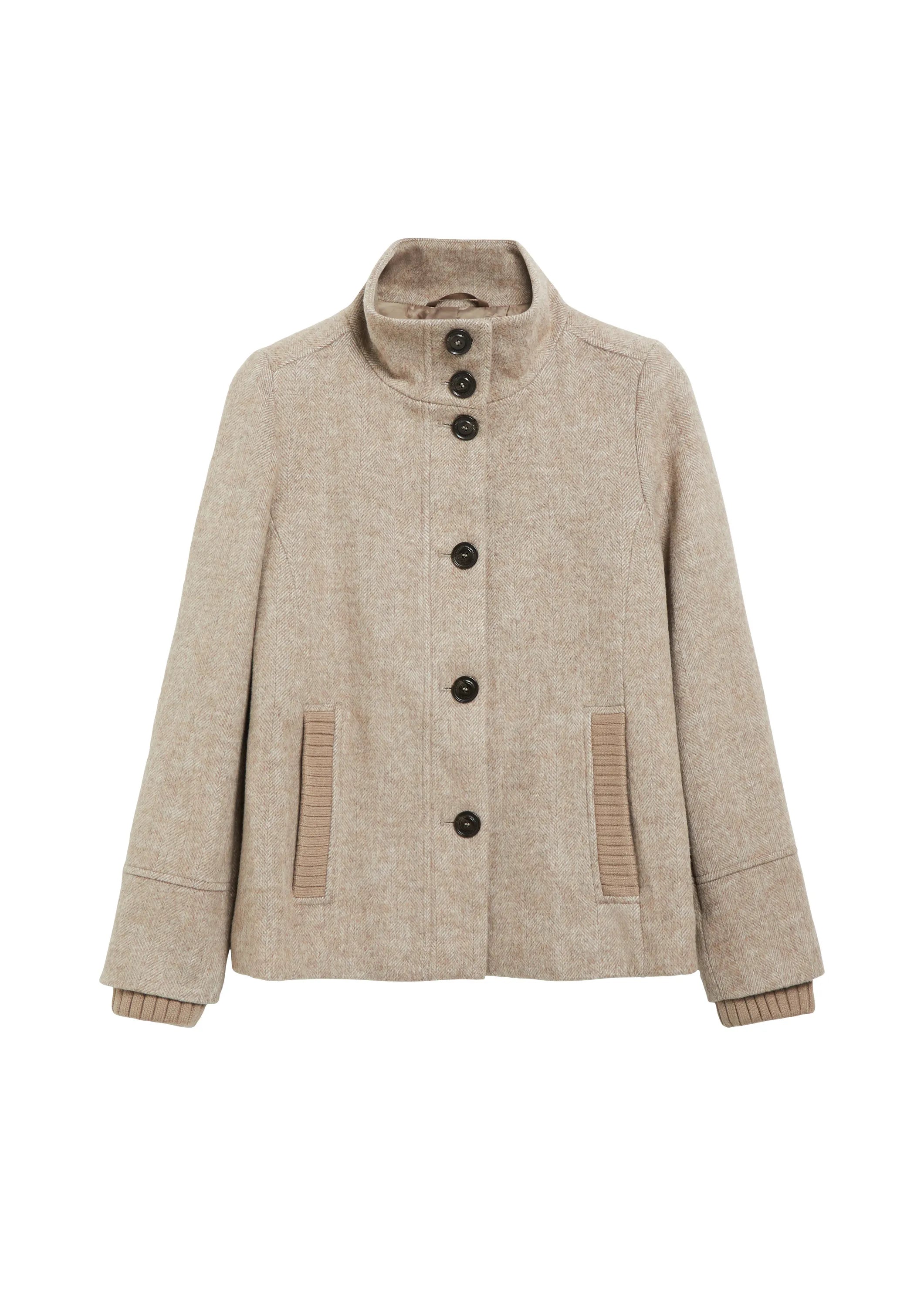 Übergangsjacke mit Stehkragen