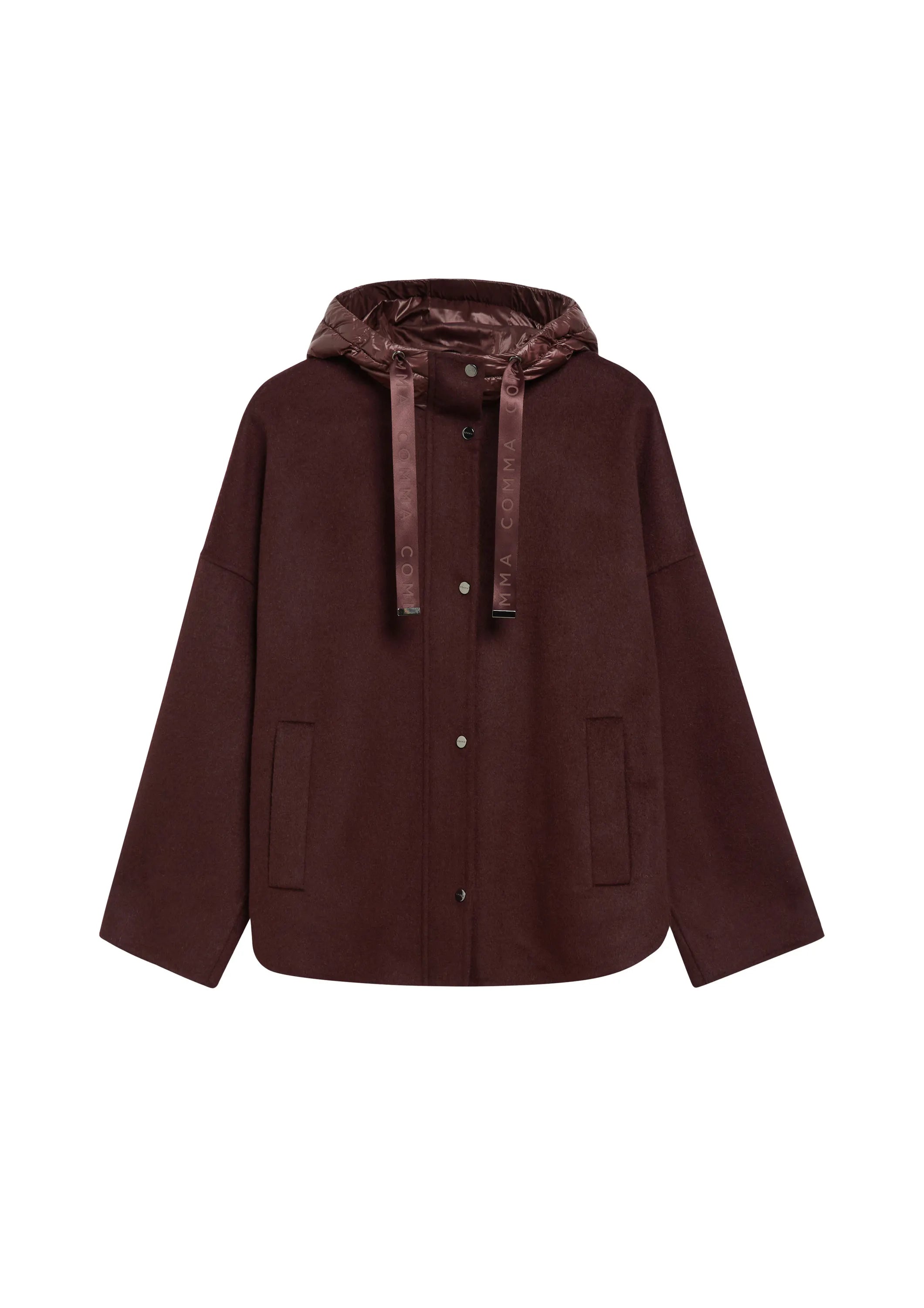 Übergangsjacke mit Kapuze