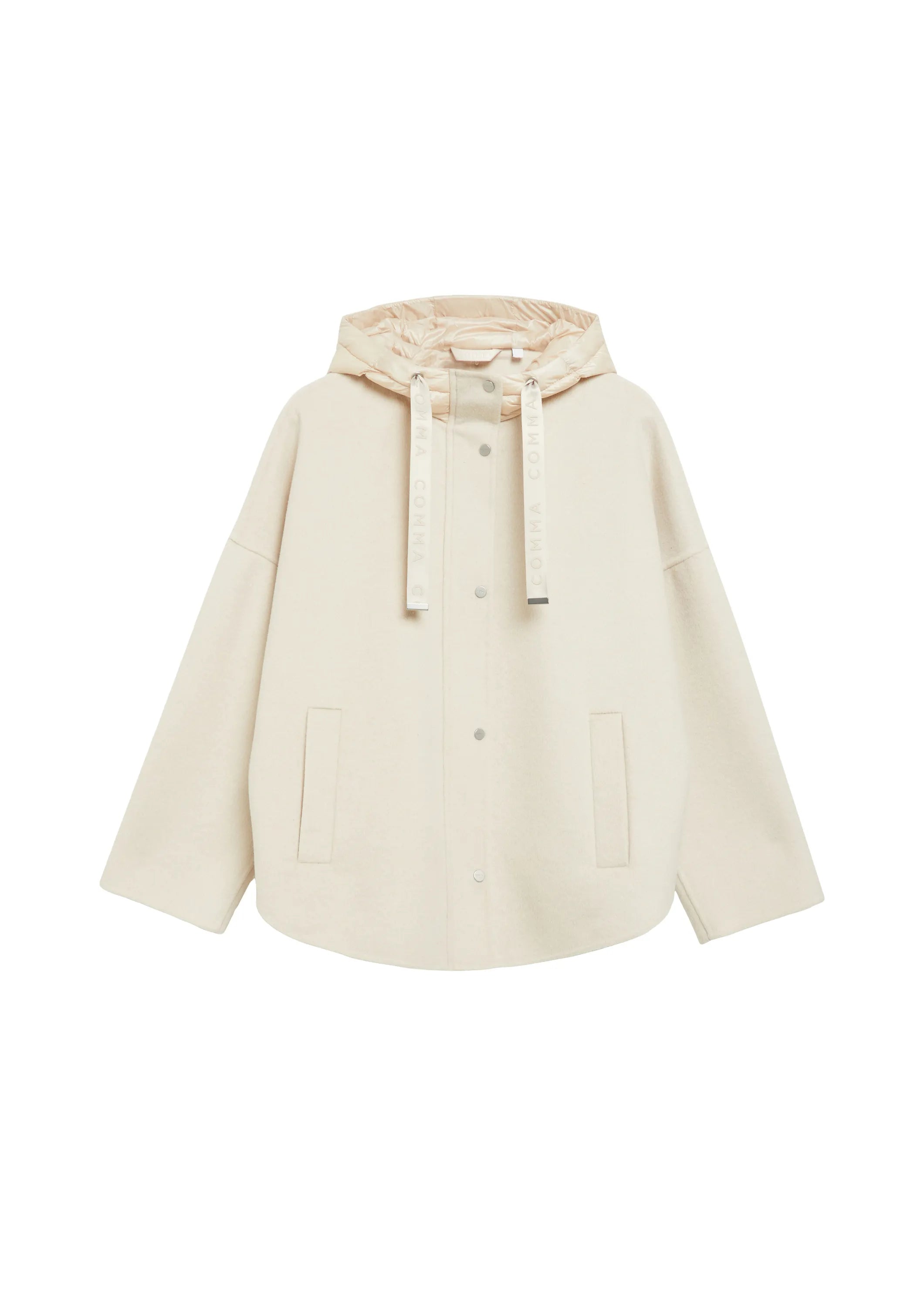 Übergangsjacke mit Kapuze