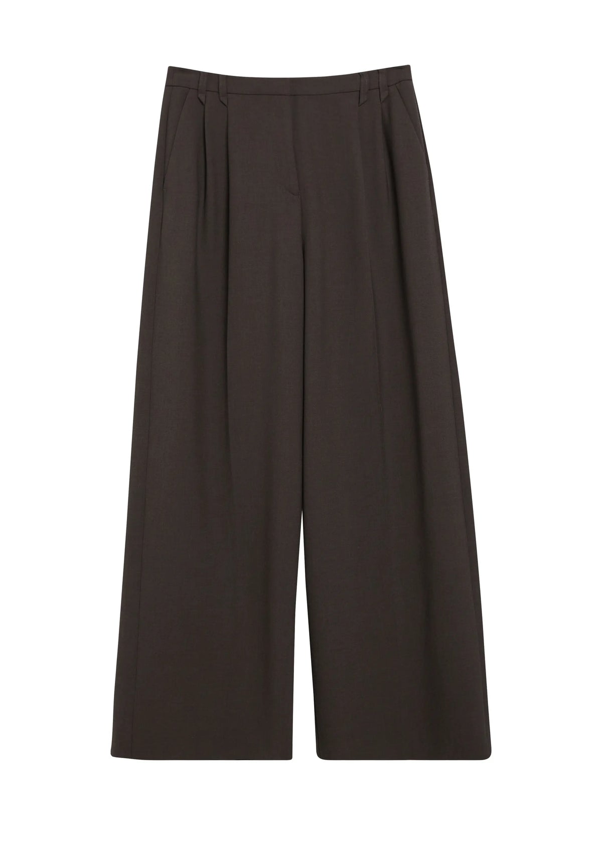 Bundfaltenhose Wide Leg