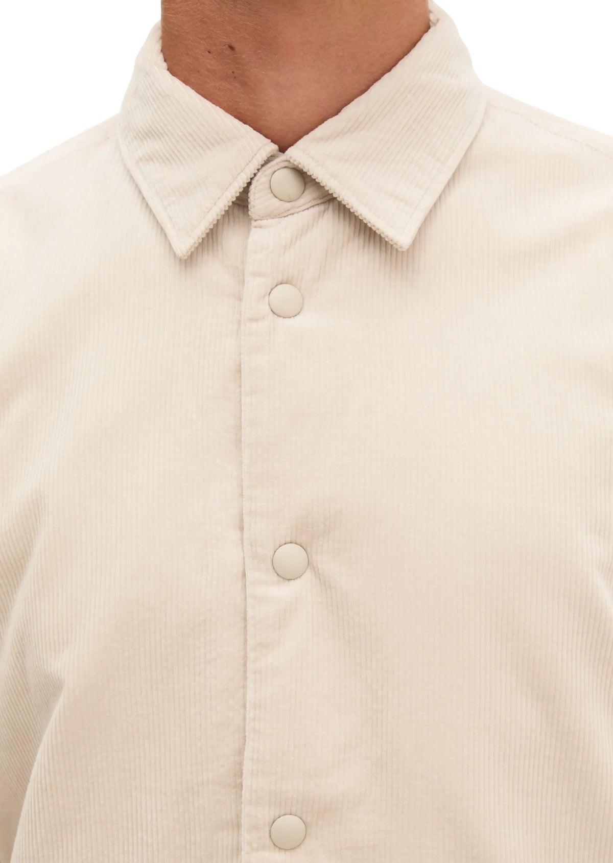 Cord-Overshirt im Regular-Fit