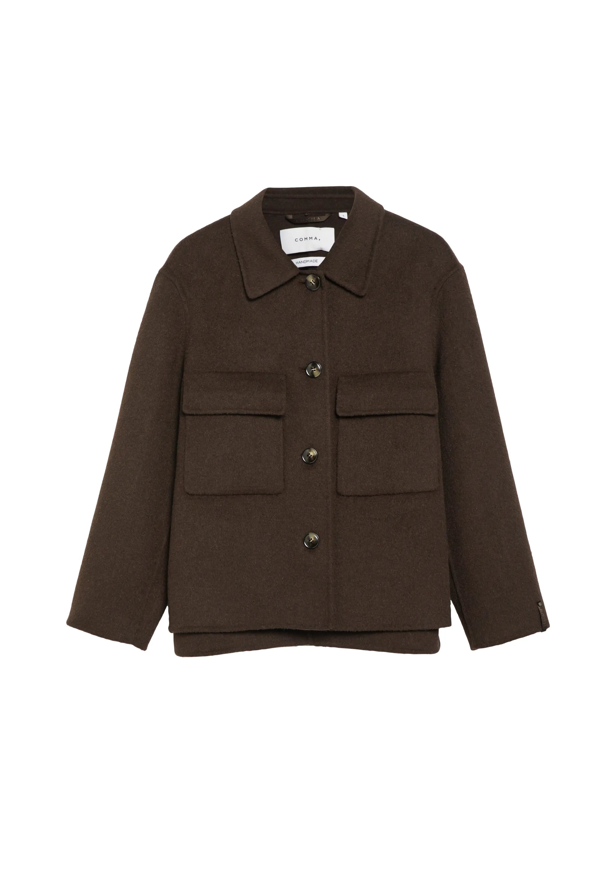 Jacke aus Wollmix