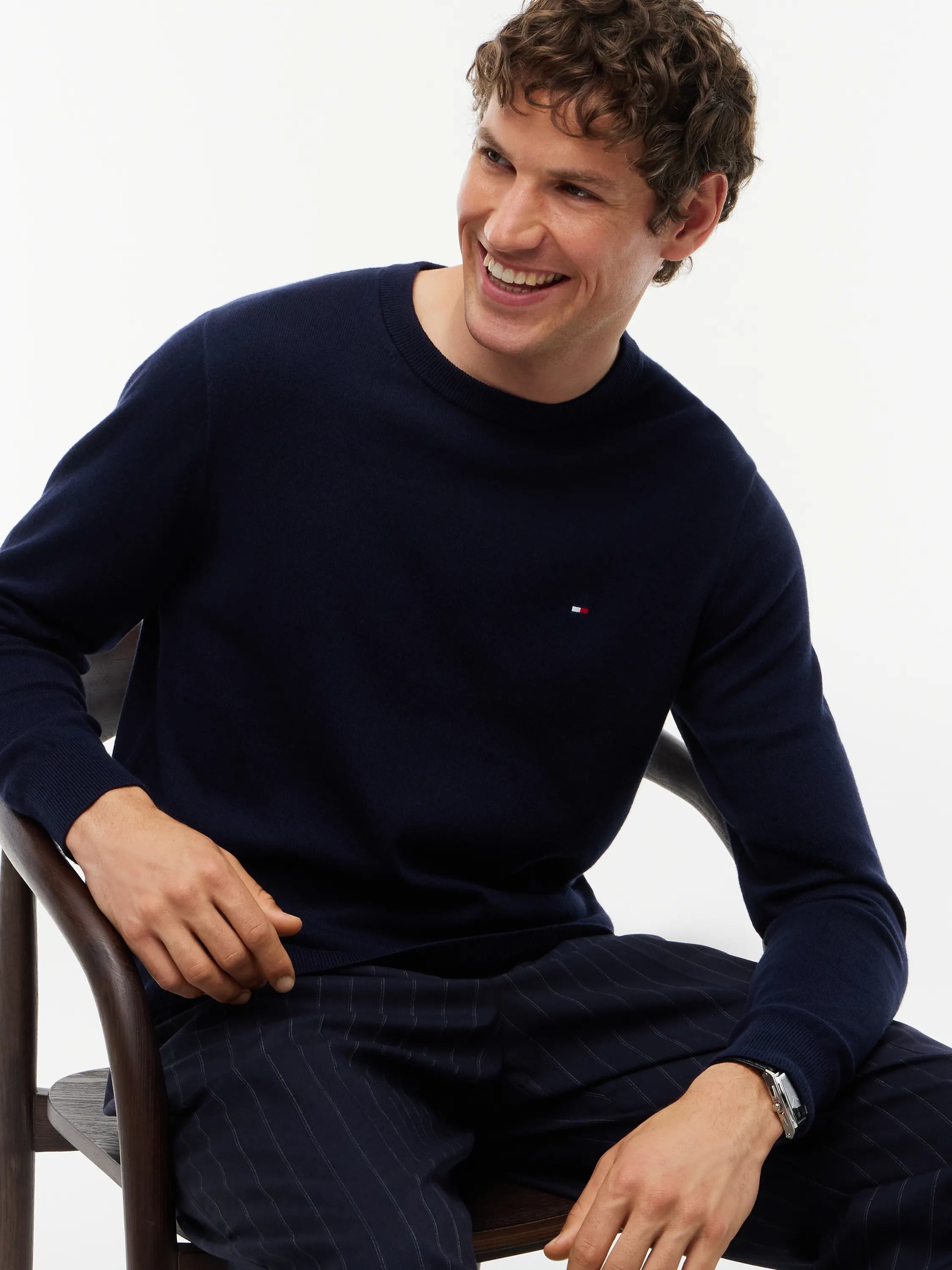 Strickpullover aus Baumwolle