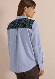 Bluse aus Baumwollmix