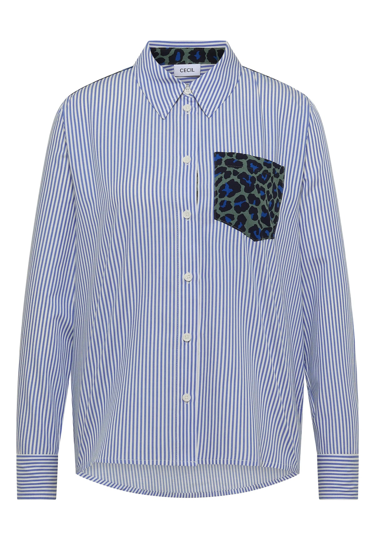 Bluse aus Baumwollmix