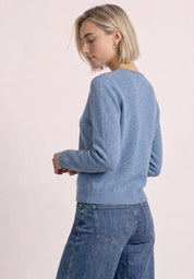 Strick-Cardigan aus Baumwollmix