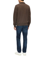 Sweatshirtjacke aus Baumwollmix