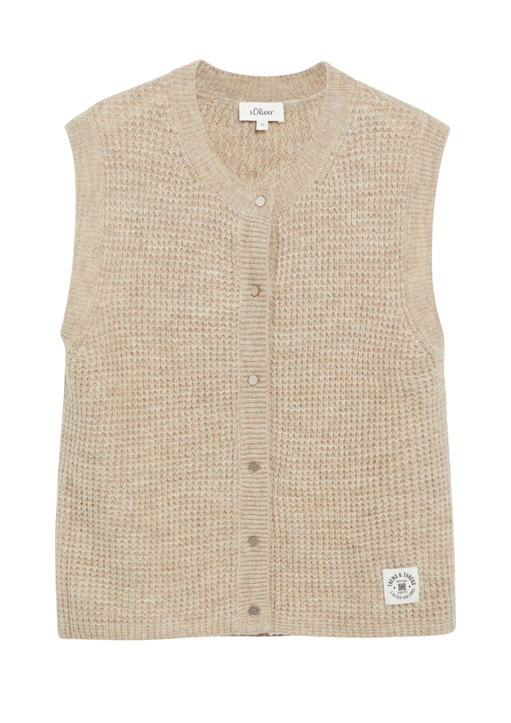 Strickjacke Regular Fit