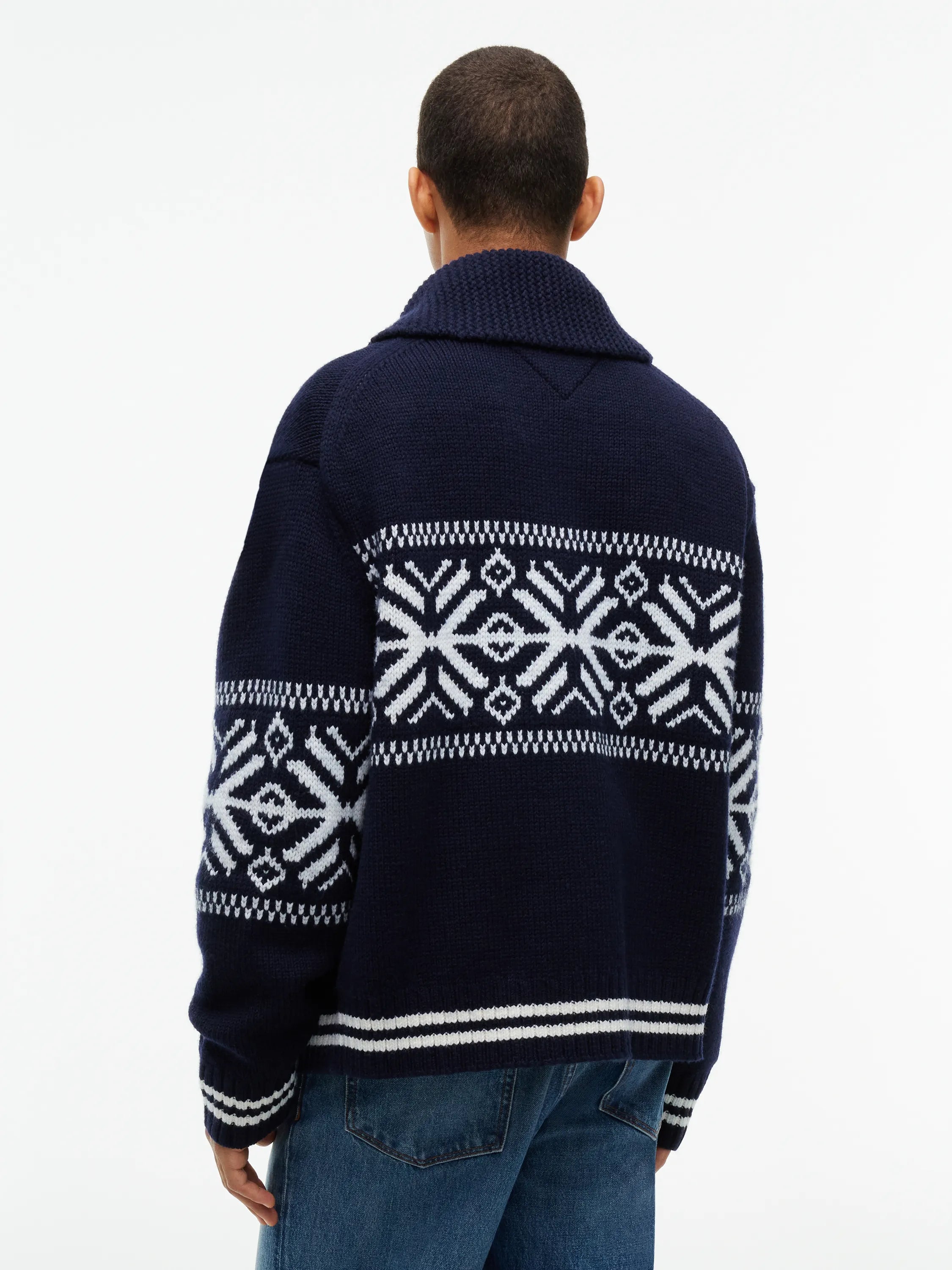 Strickjacke aus Wollmix