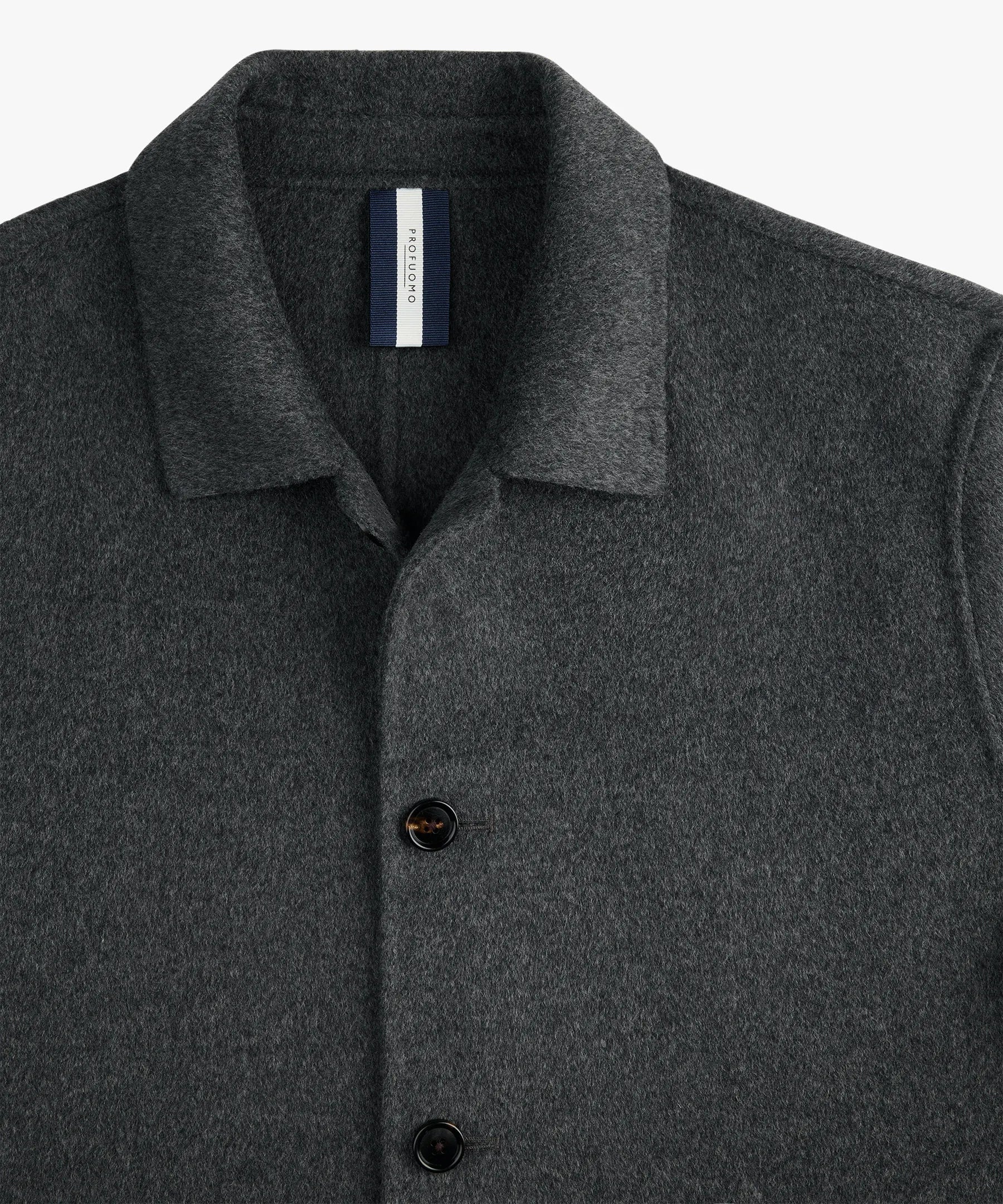 Overshirt aus Wolle