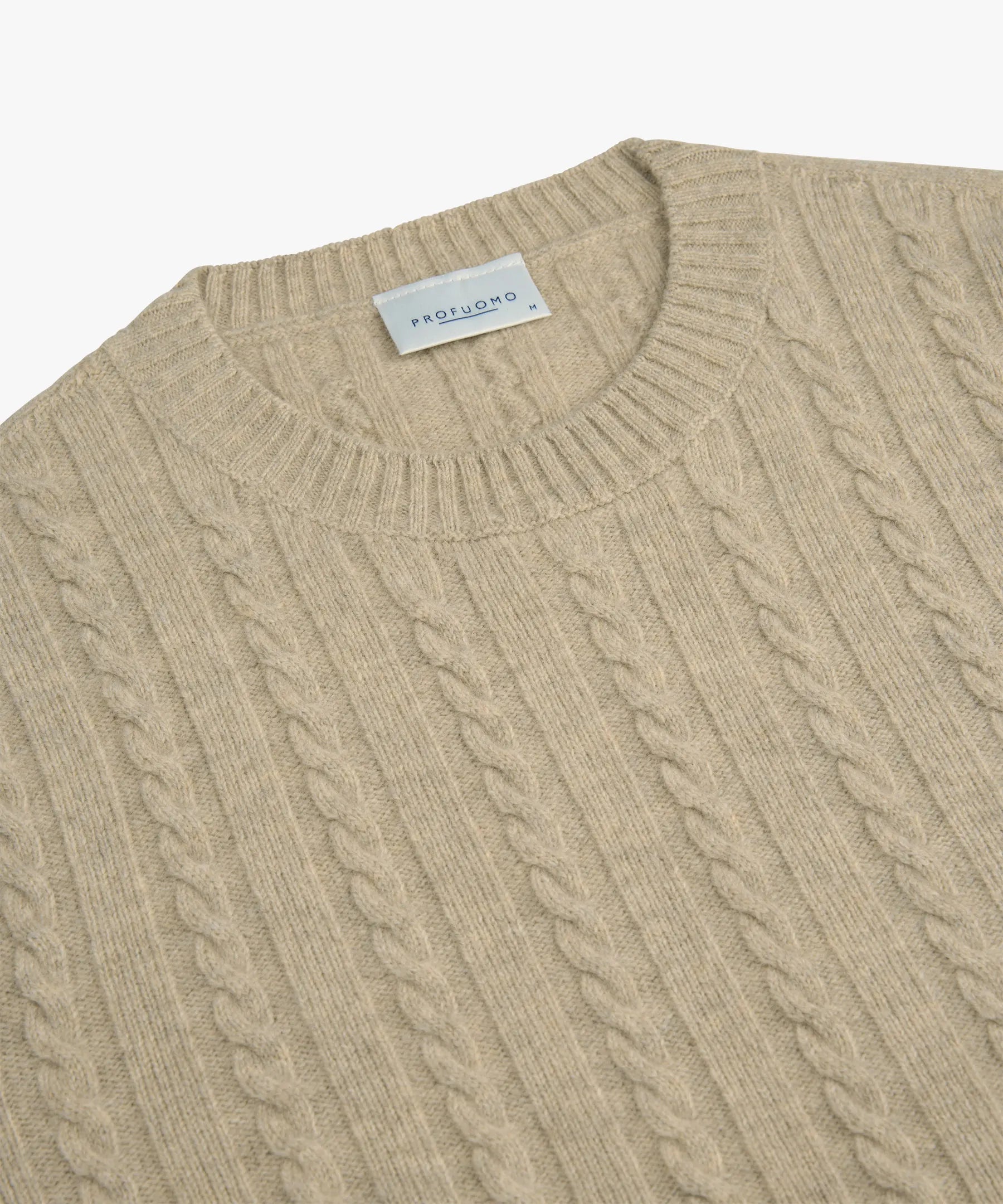 Strickpullover aus Wolle