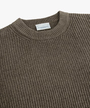 Strickpullover aus Baumwollmix