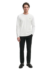 Langarmshirt aus Baumwolle