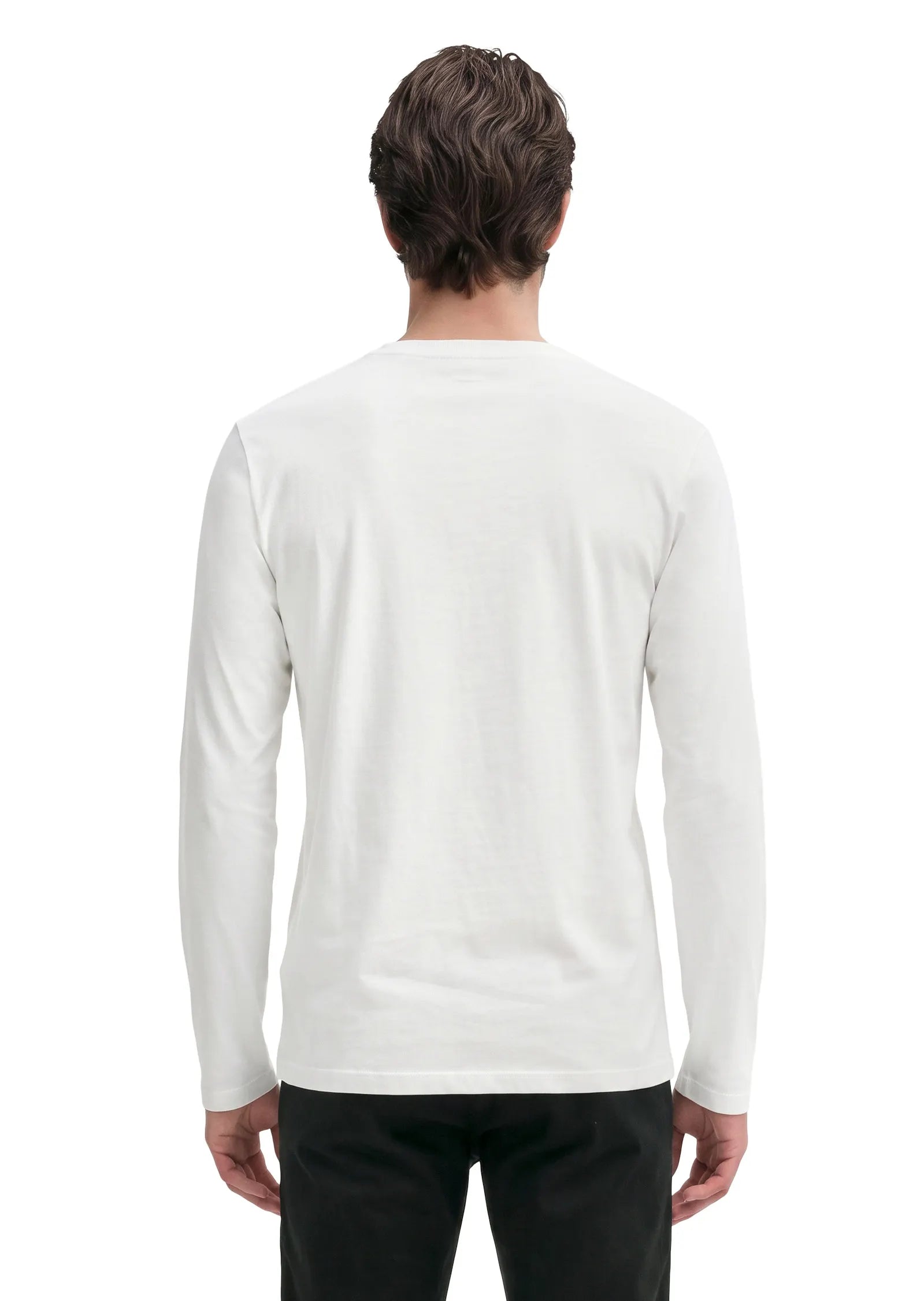 Langarmshirt aus Baumwolle