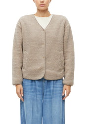 Sweatshirt Jacke mit Teddyvlies