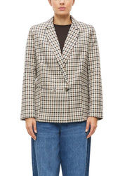 Karierter Blazer