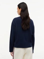 Langarmshirt aus Baumwolle