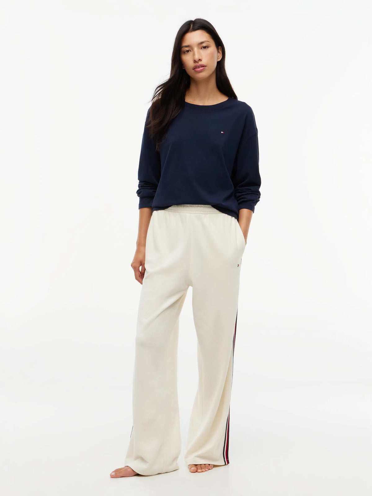 Langarmshirt aus Baumwolle