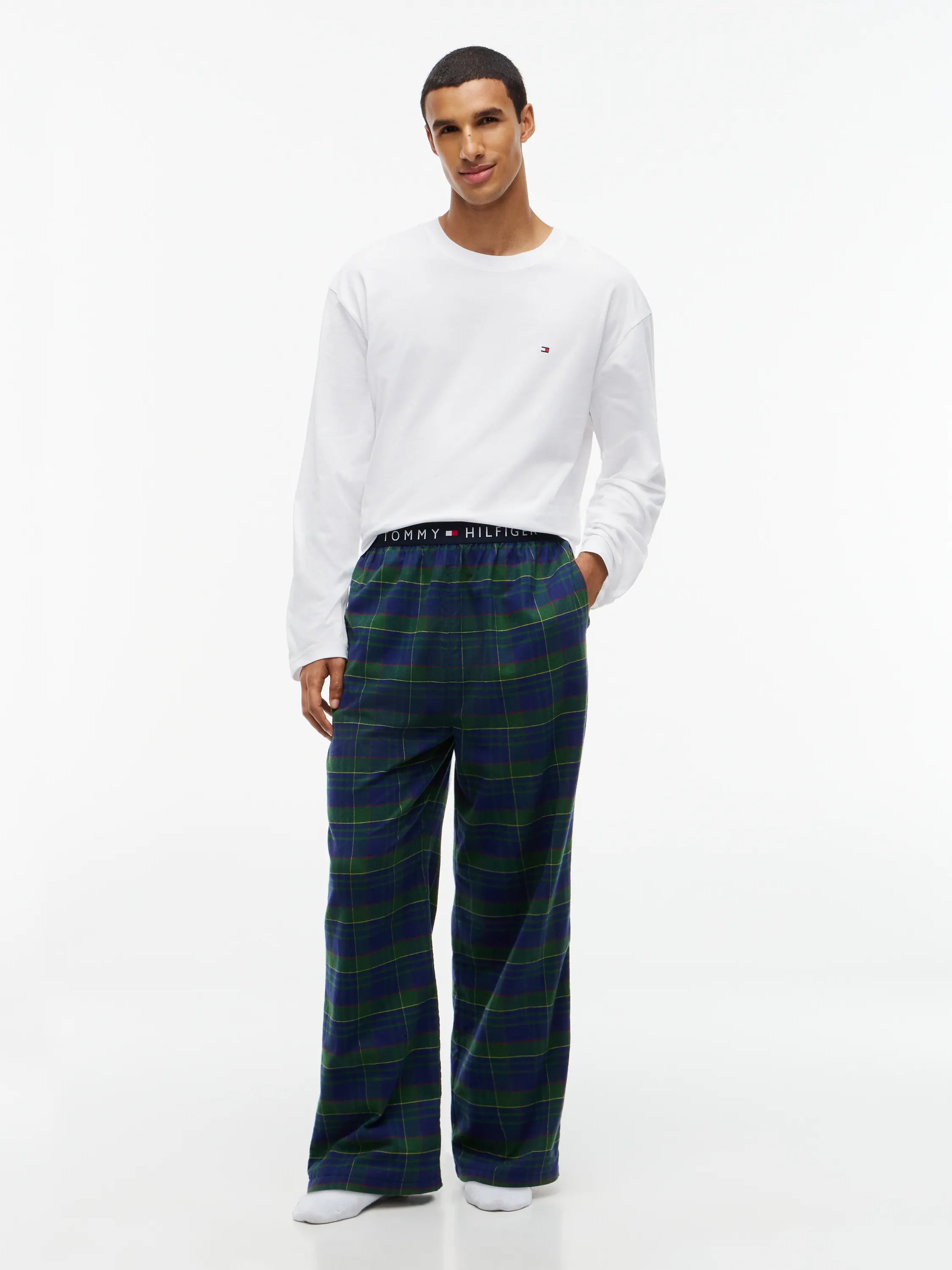 Flanellhose aus Baumwolle