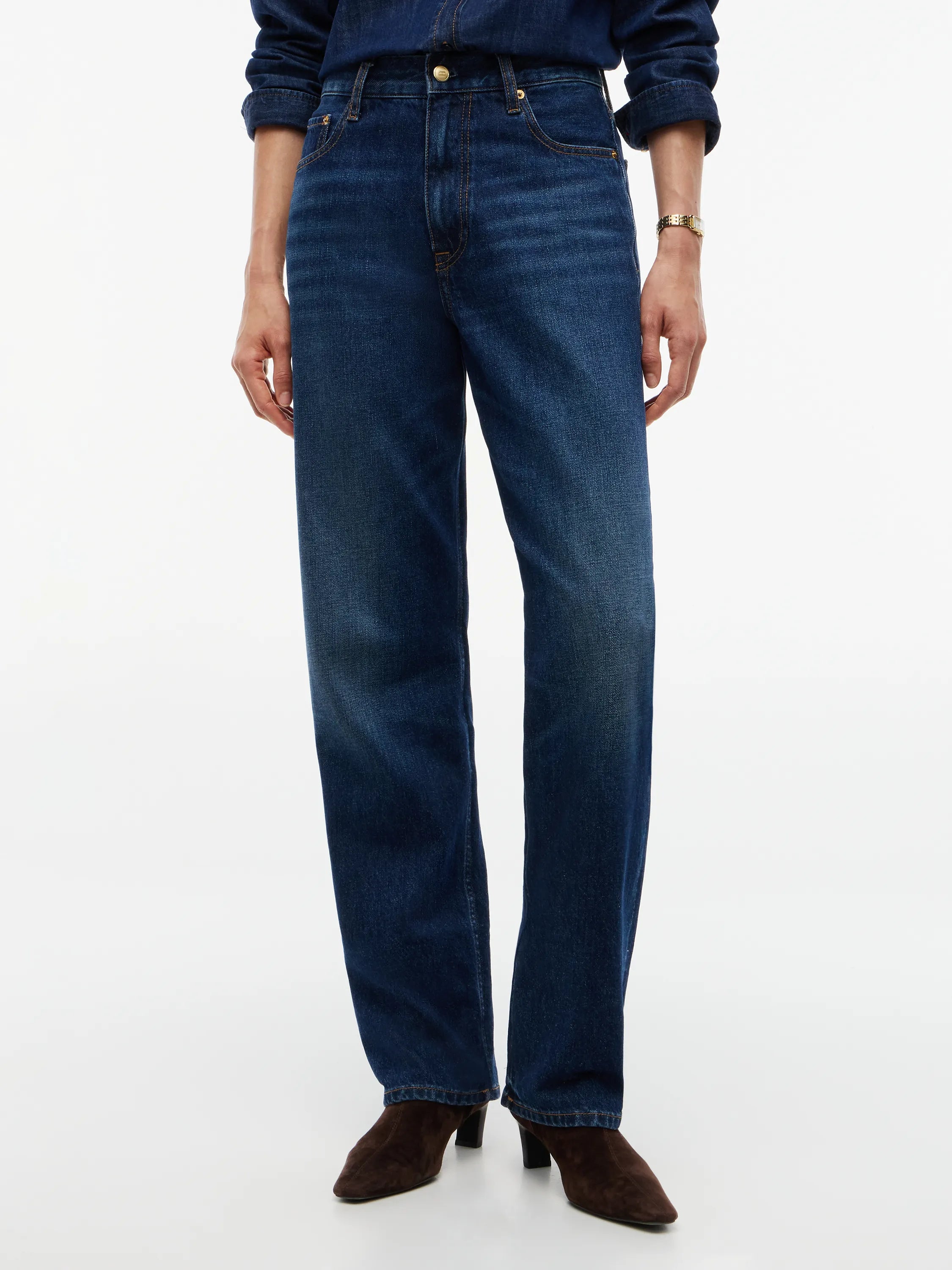 Jeans SARAH Straight High Rise