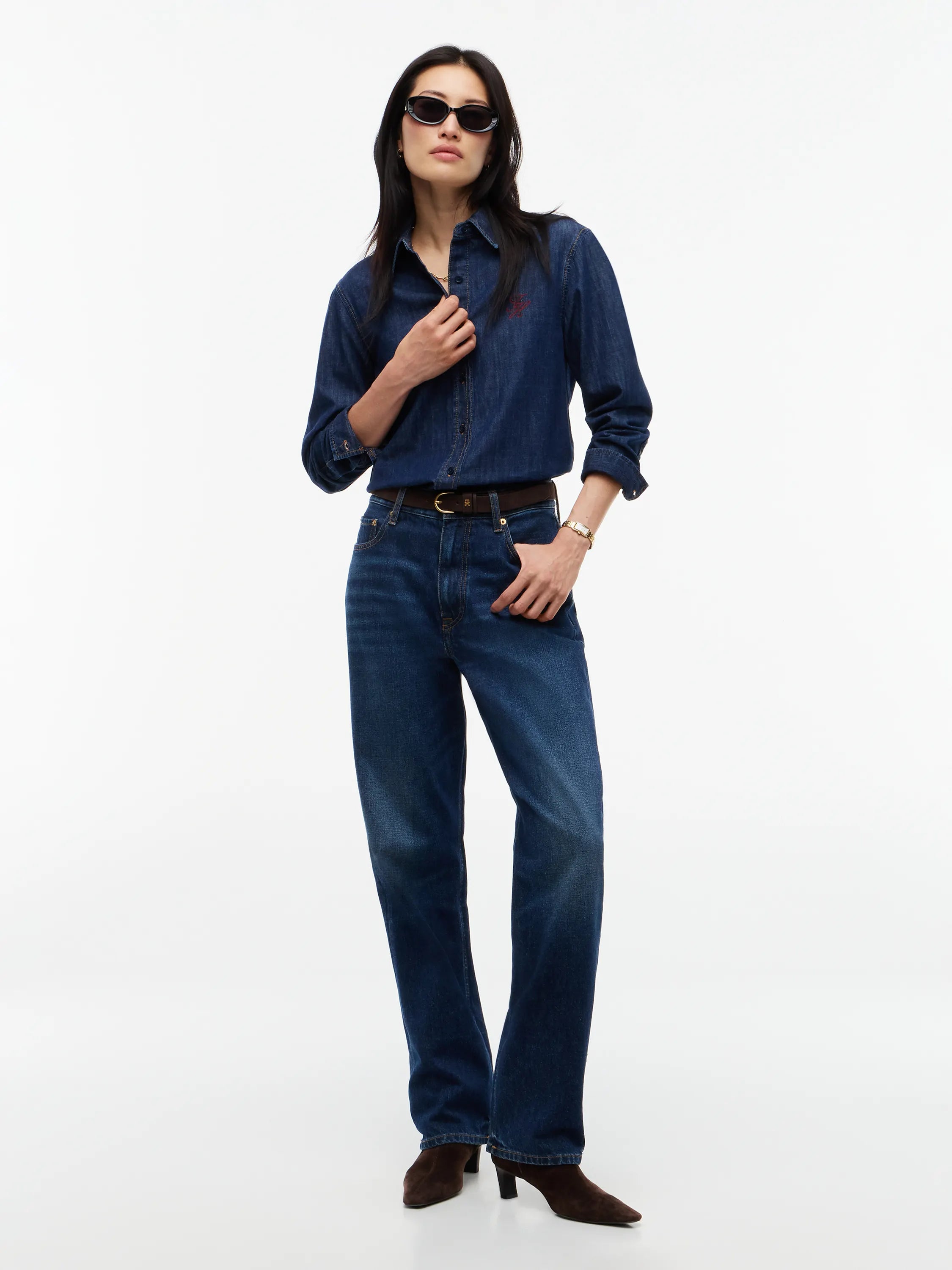 Jeans SARAH Straight High Rise