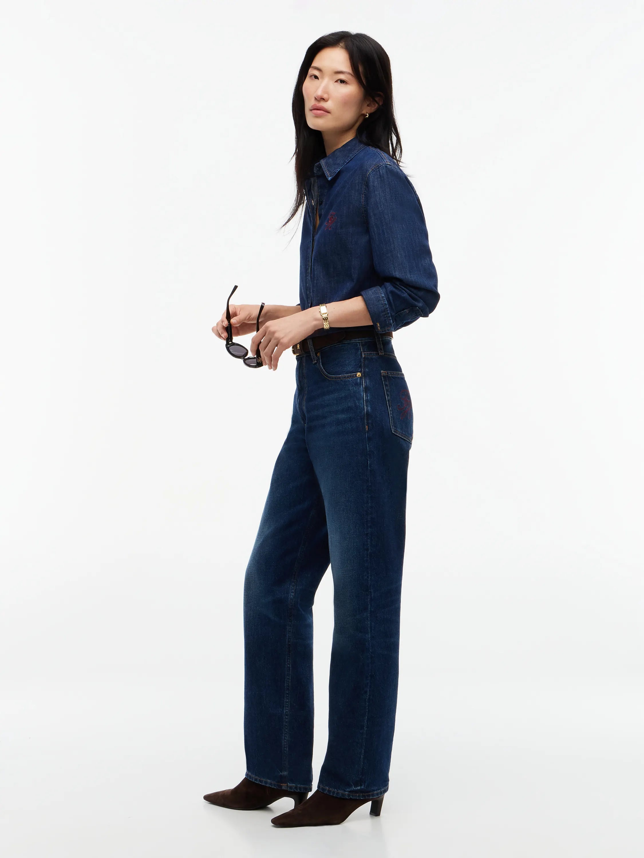 Jeans SARAH Straight High Rise