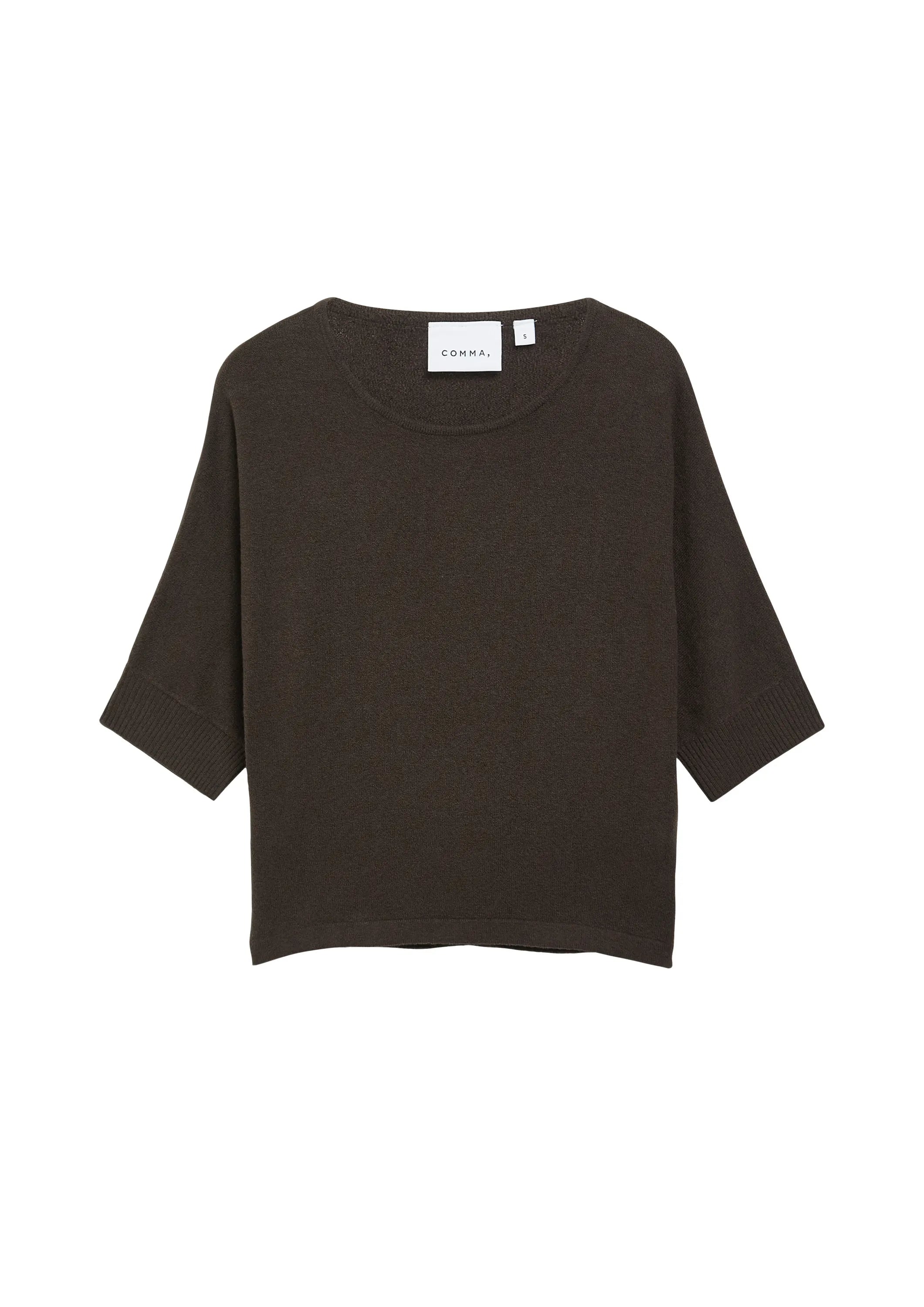 Strickpullover aus Baumwollmix