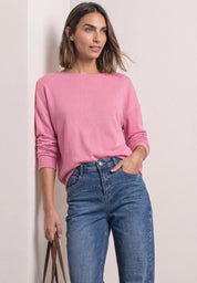 Langarmshirt Viskose-Mix