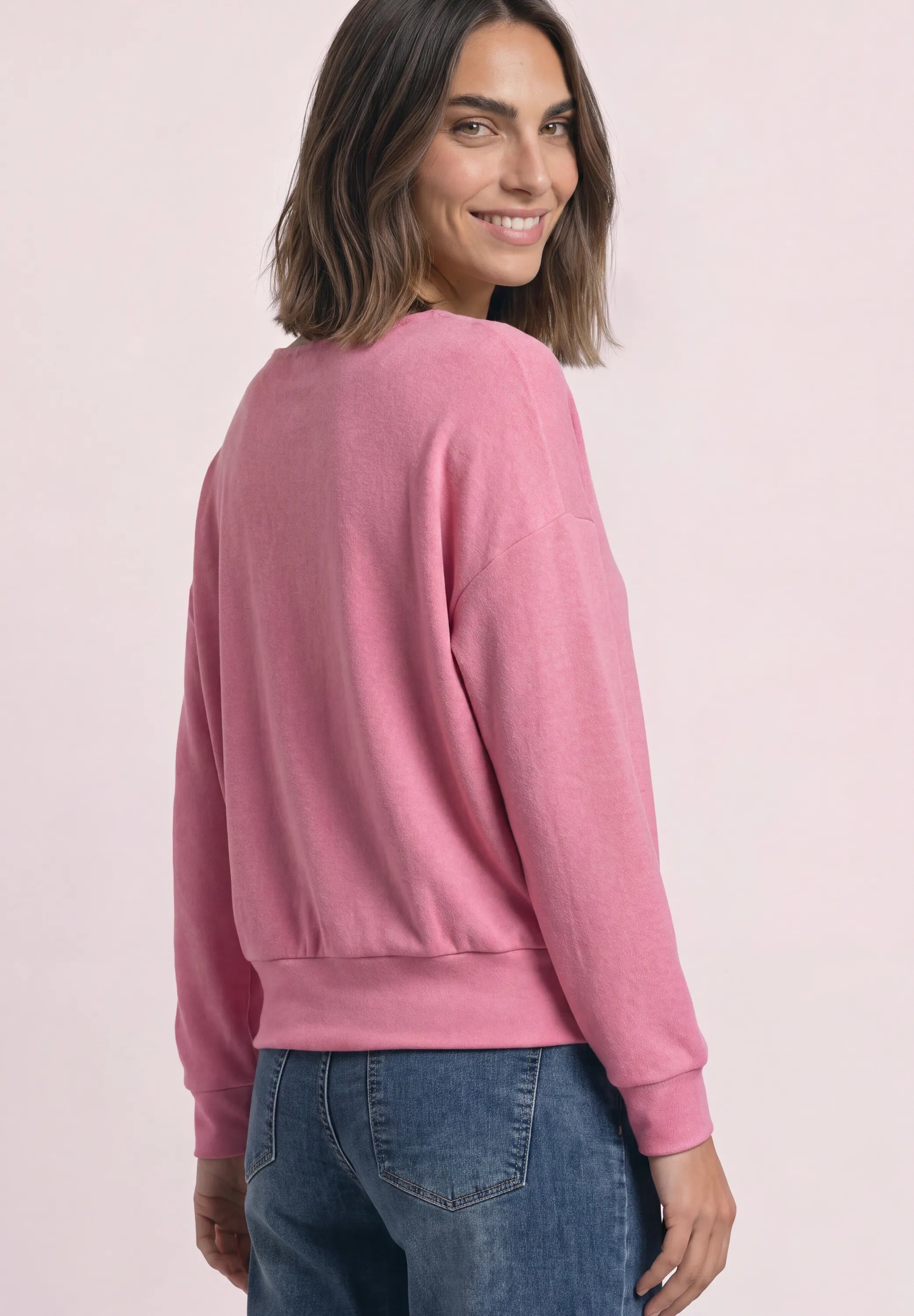 Langarmshirt Viskose-Mix