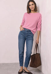 Langarmshirt Viskose-Mix