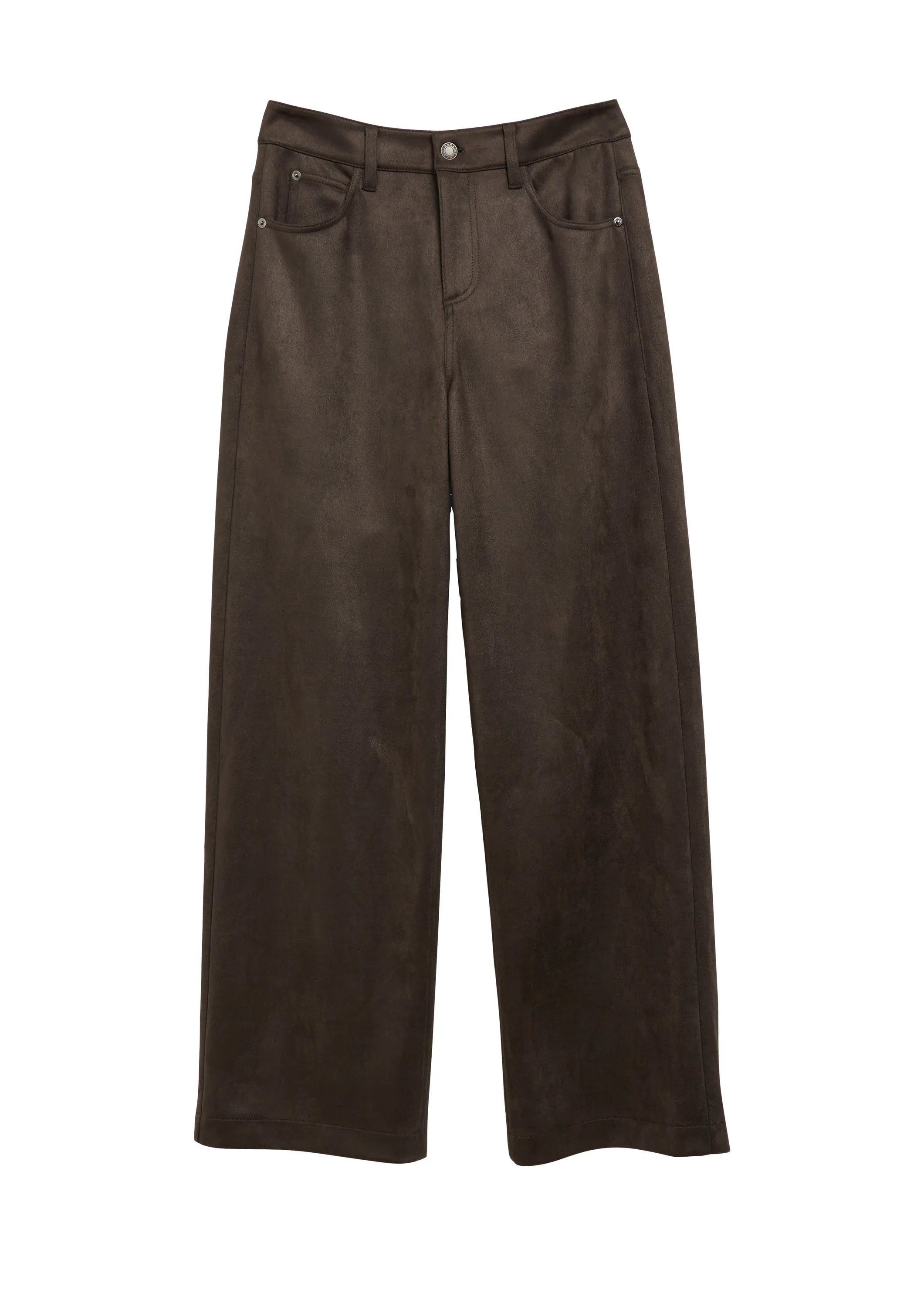 Hose in Velours-Optik