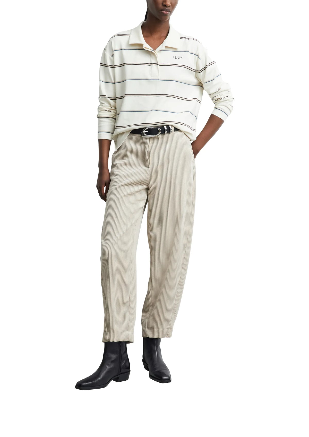 Cordhose Barrel Fit