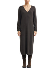 Strickkleid Midi aus Wollmix