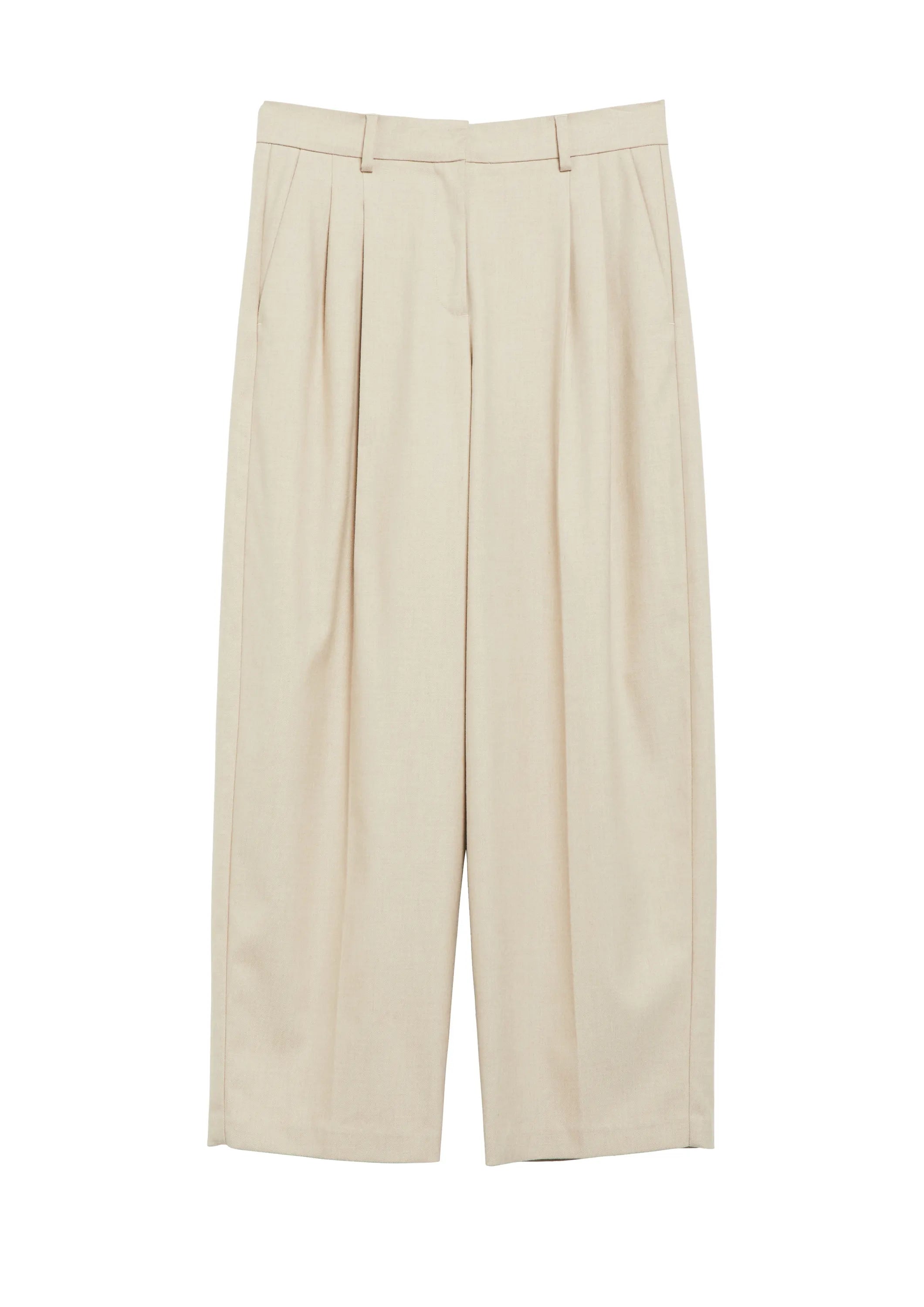 Bundfaltenhose Wide Leg