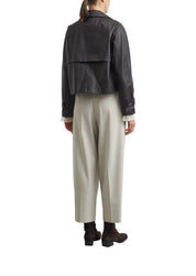 Bundfaltenhose Wide Leg