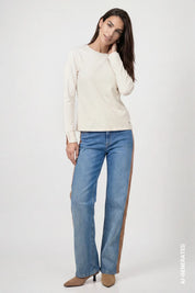 Langarmshirt aus Baumwolle