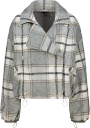 Übergangsjacke kariert