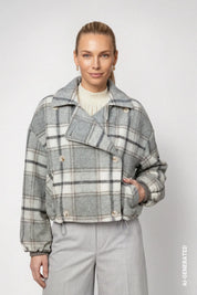 Übergangsjacke kariert