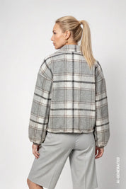 Übergangsjacke kariert