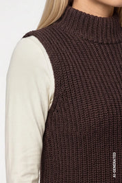Strickpullunder mit Stehkragen