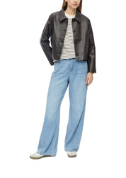 Jacke aus Kunstleder