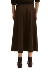 Flanellrock Midi aus Viskosemix