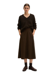 Flanellrock Midi aus Viskosemix