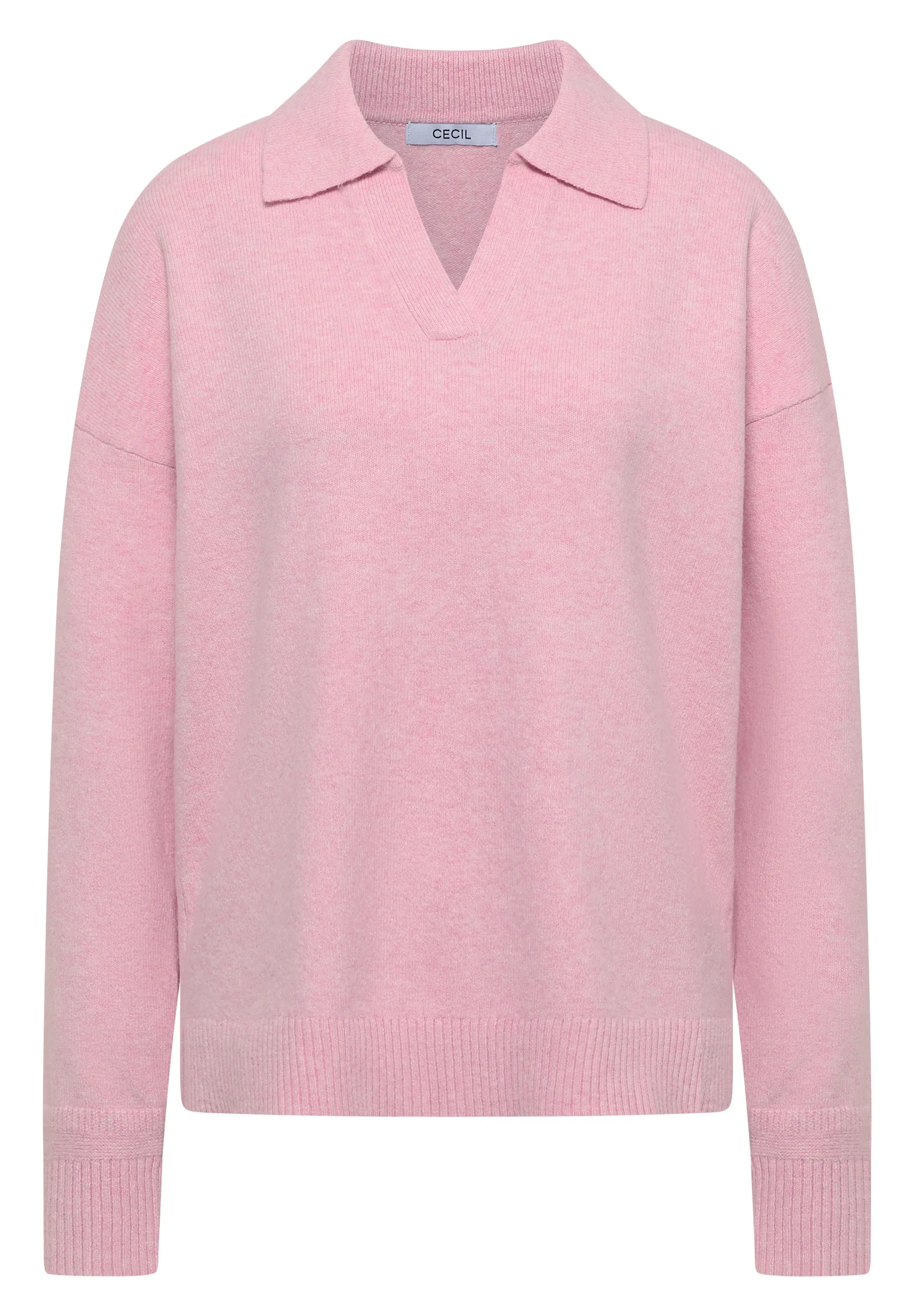 Strickpullover aus Baumwollmix