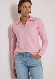 Strickpullover aus Baumwollmix